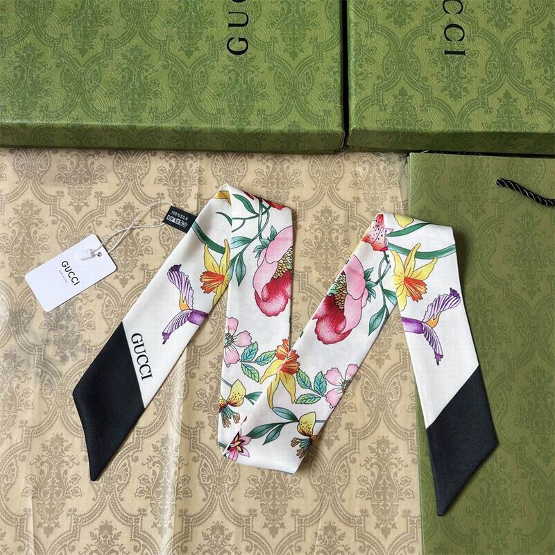 Gucci silk ribbon 5X90cm  E012214